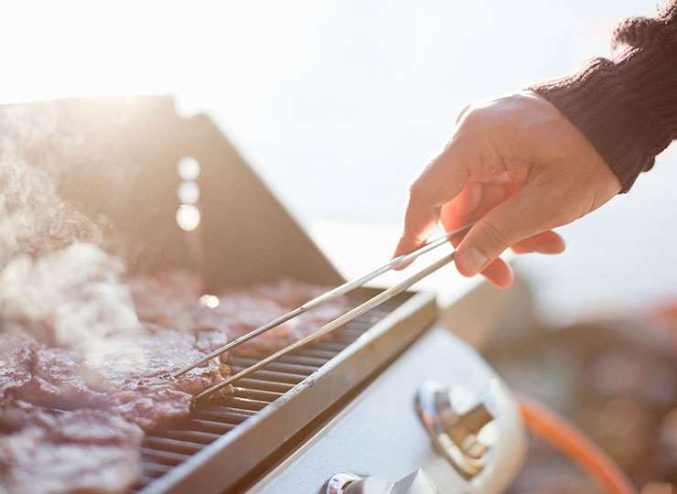 How to barbecue safely with gas